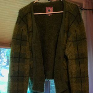 Green UNIF Ty Cardigan size large
